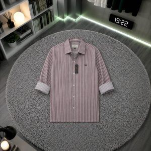 THAR Premium Men's Striped Cotton Old Mony Shirt | Boxy Fit