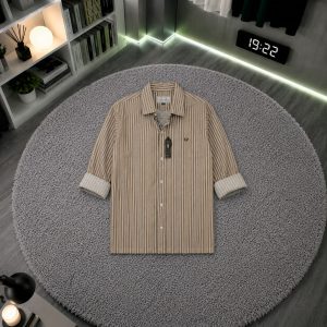 THAR Premium Men's Striped Cotton Old Mony Shirt | Boxy Fit