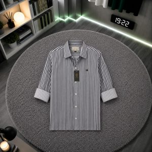 THAR Premium Men's Striped Cotton Old Mony Shirt | Boxy Fit