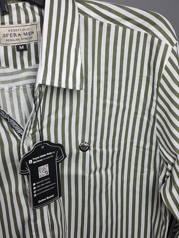 WhatsApp Image 2026-08-11 at 5.18.58 PM THAR Premium Men's Striped Cotton Old Mony Shirt | Boxy Fit